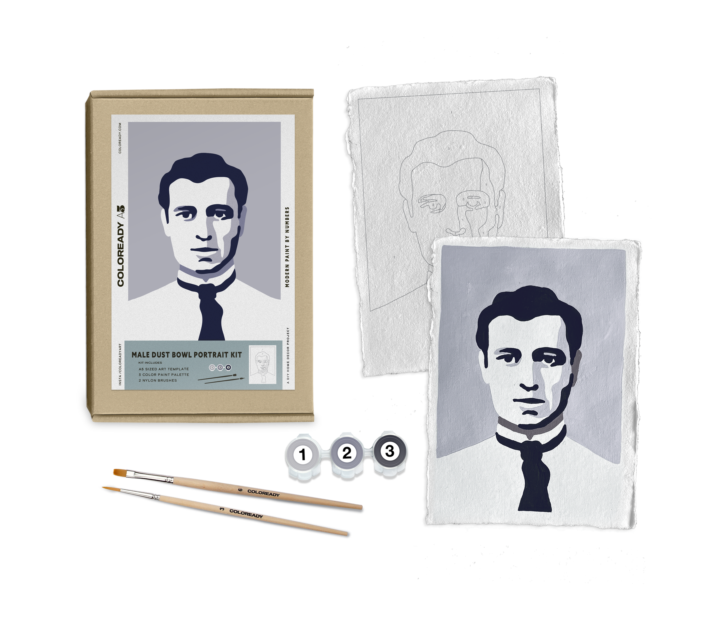 MALE DUST BOWL PORTRAIT