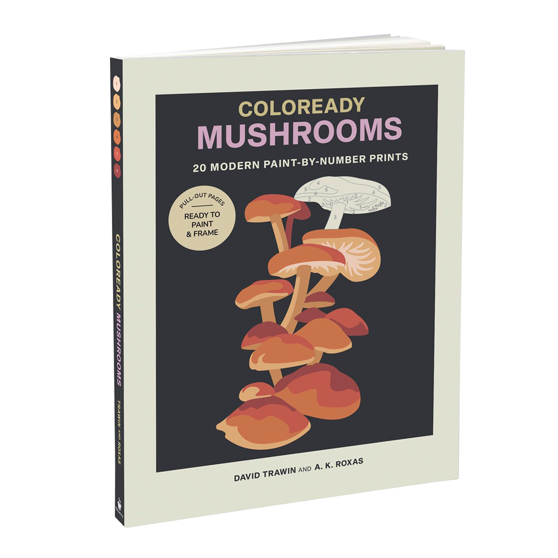COLOREADY MUSHROOMS BOOK