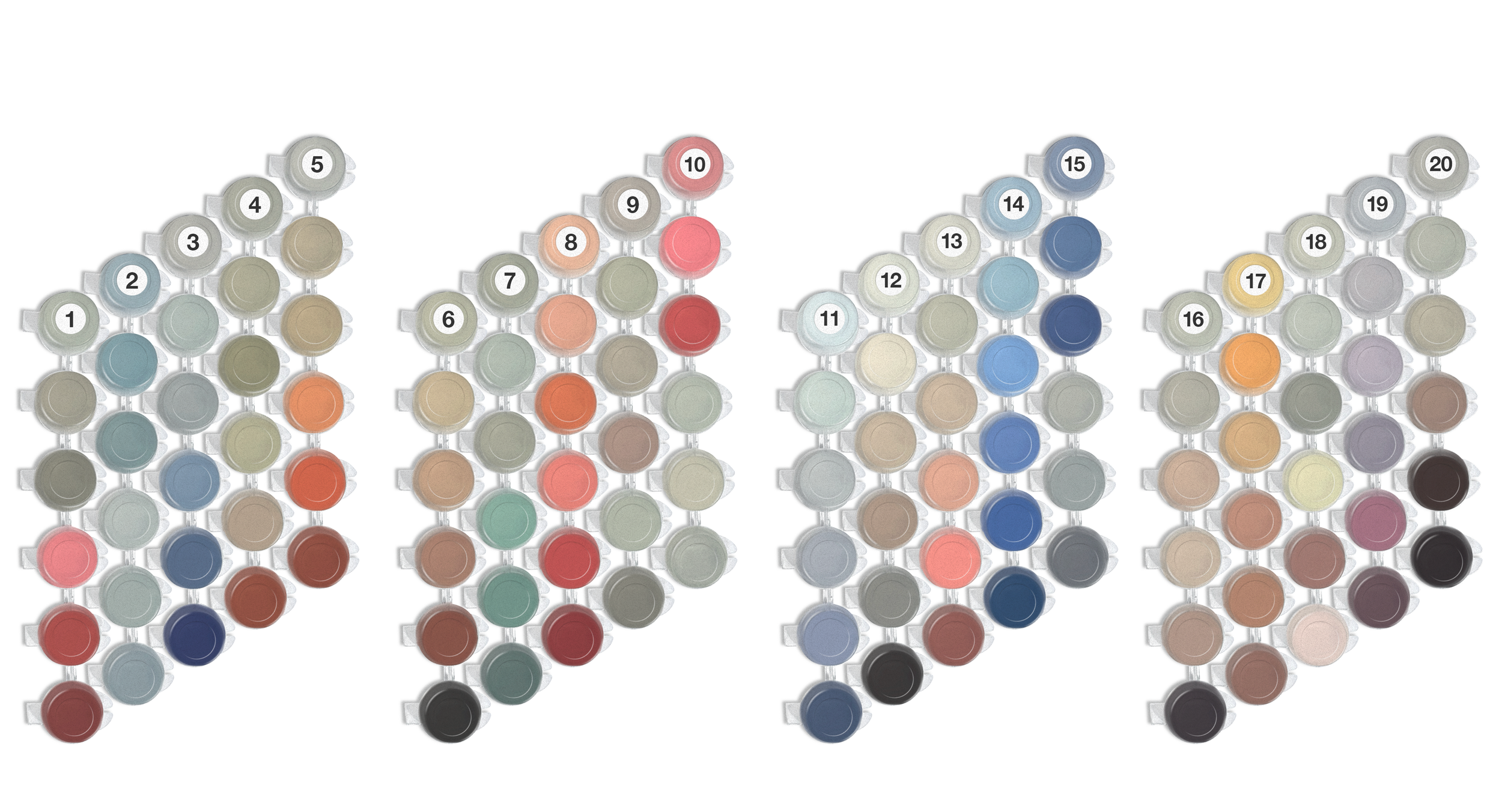 PAINT SET ONLY for the MUSHOOMS BOOK