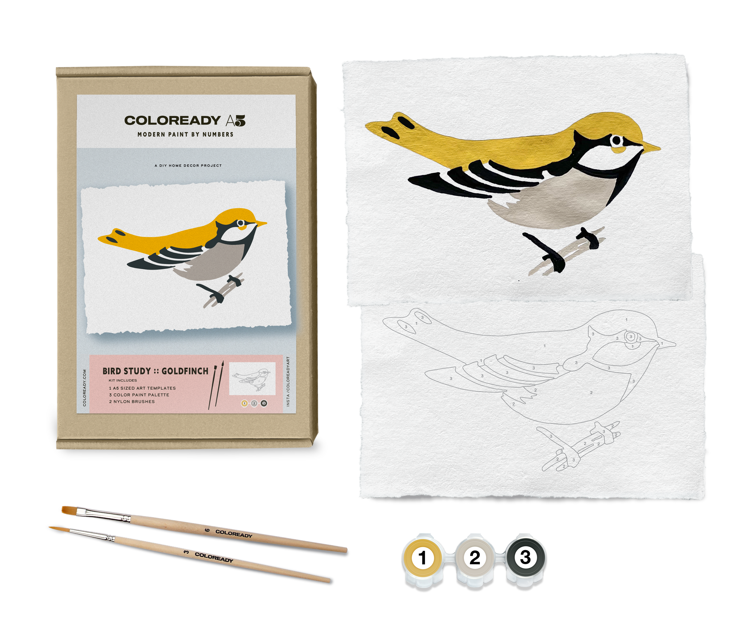 BIRD STUDY : GOLDFINCH